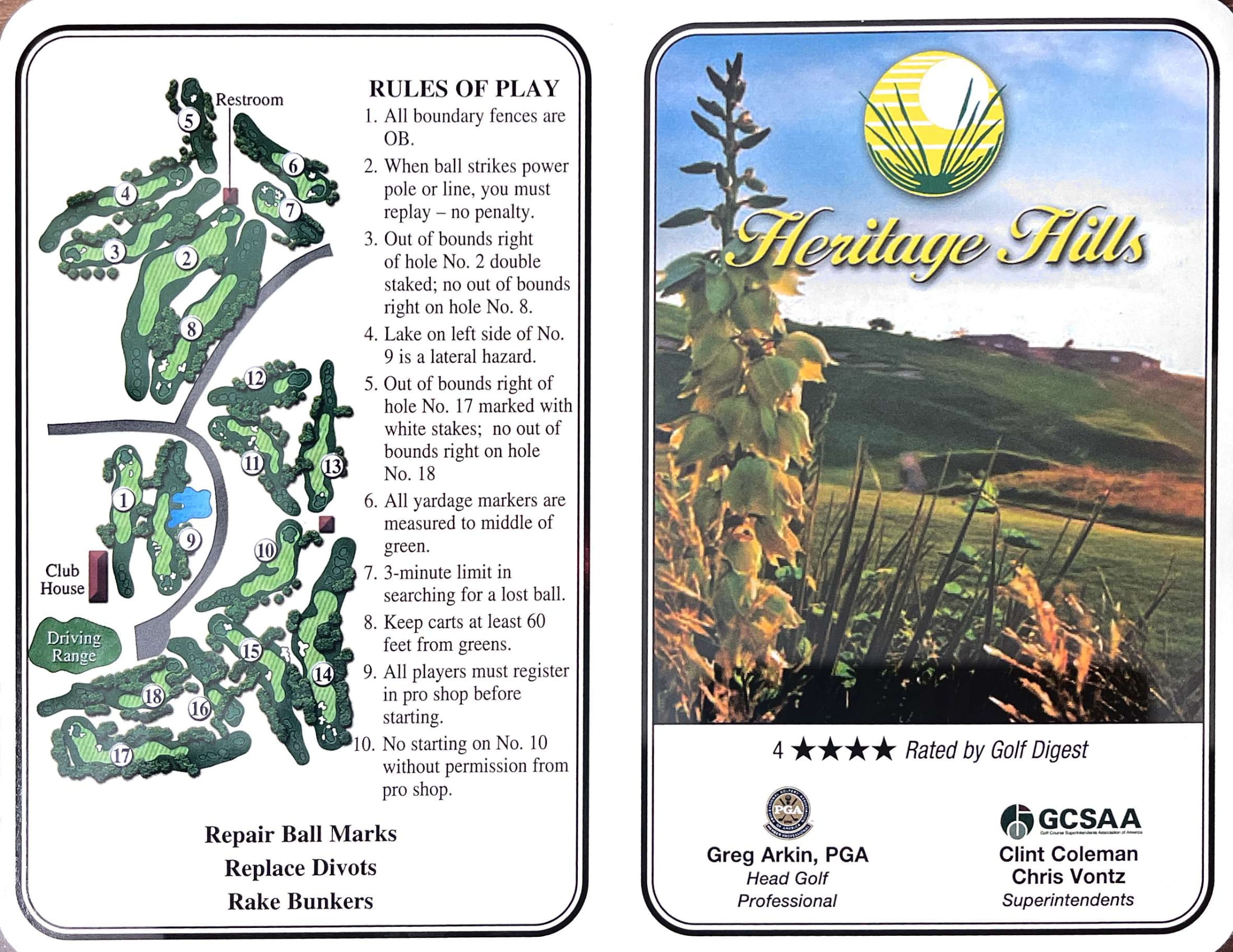 Heritage Hills, Shanty bay, Golf course information and reviews.